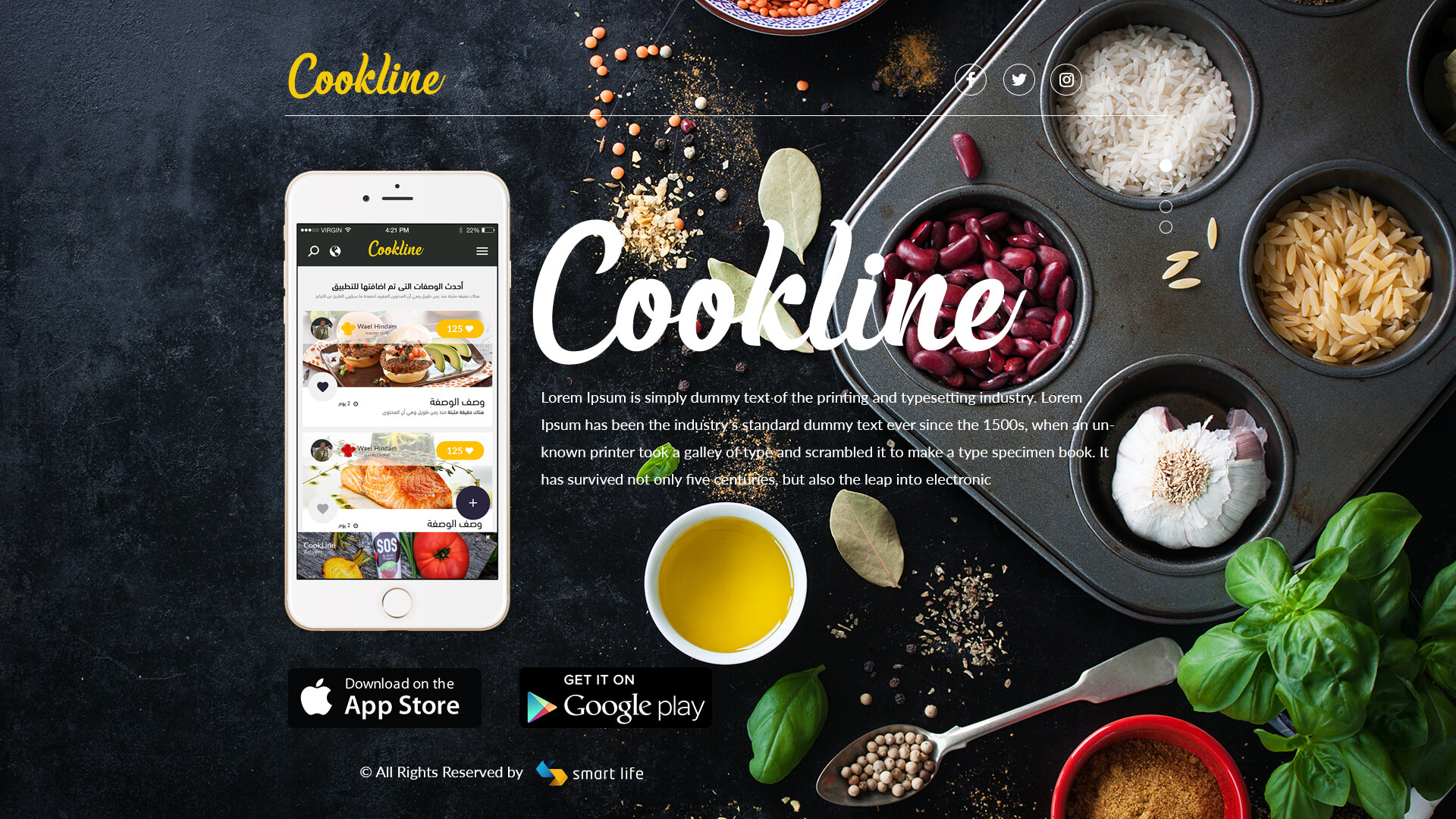 Cook Line app